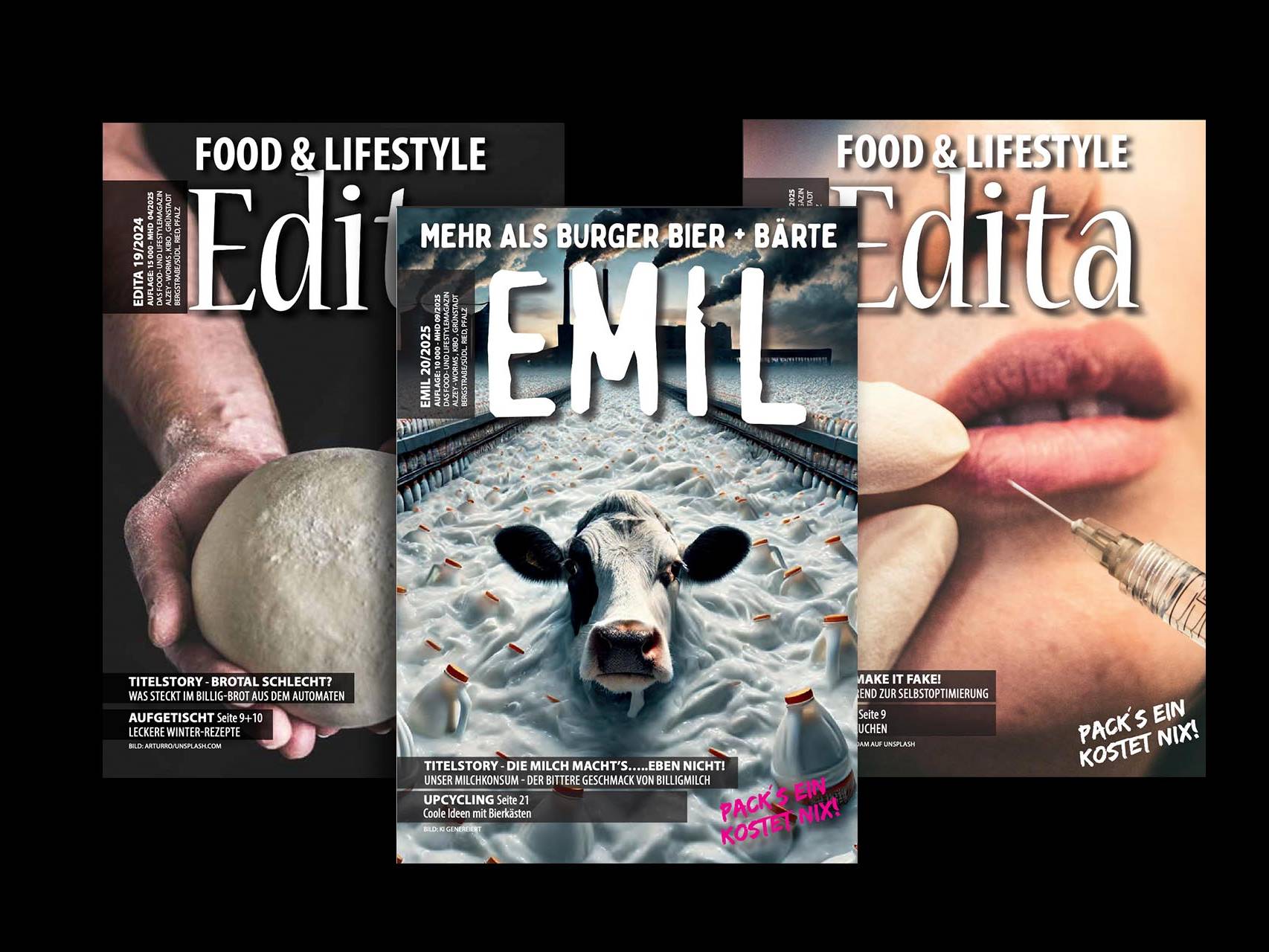 Bild von der Webseite von Edita Emil Foodtruck Catering Verlag